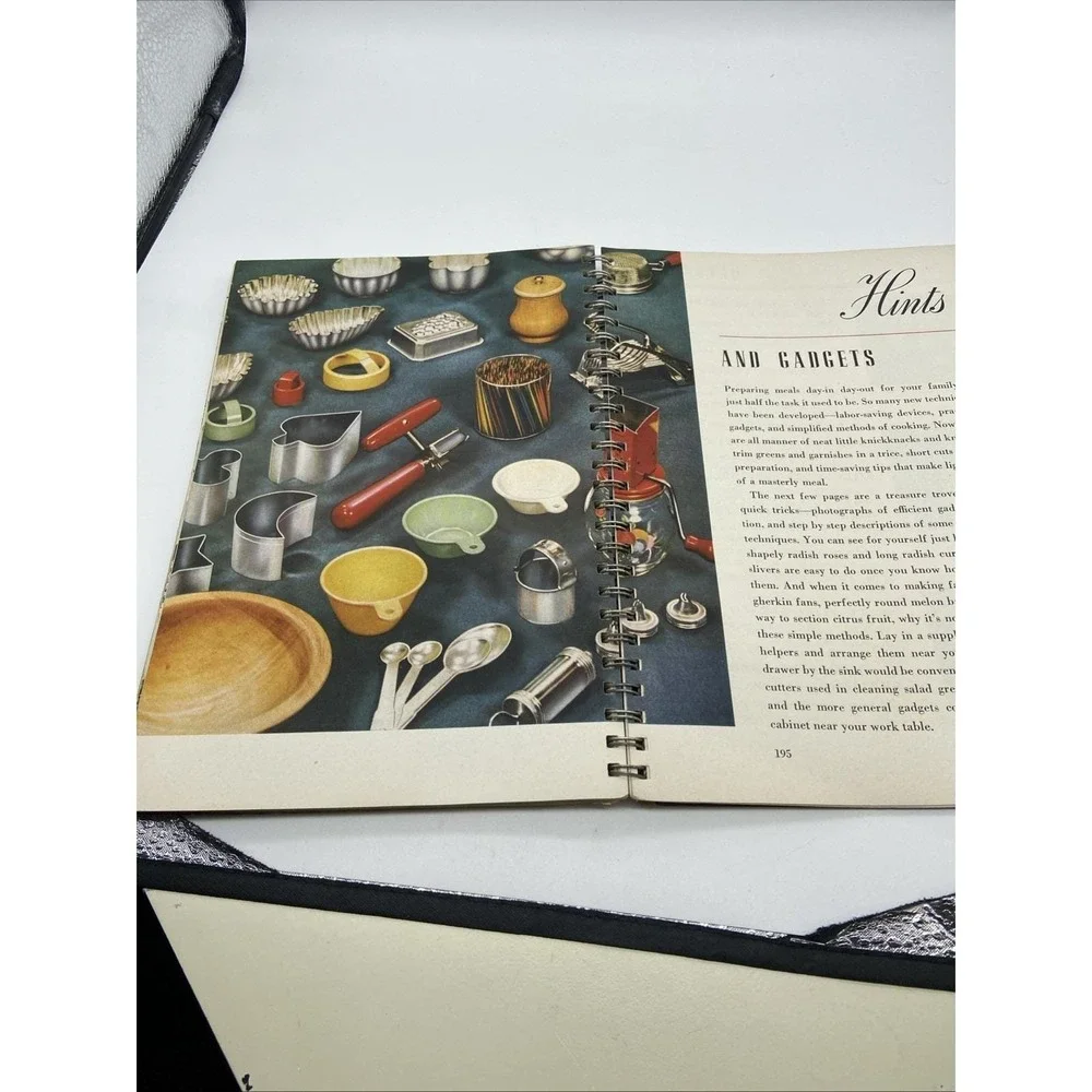 Vintage Heinz Recipe Book Spiral Bound 57 Advertising Cookbook Mid-Century Red